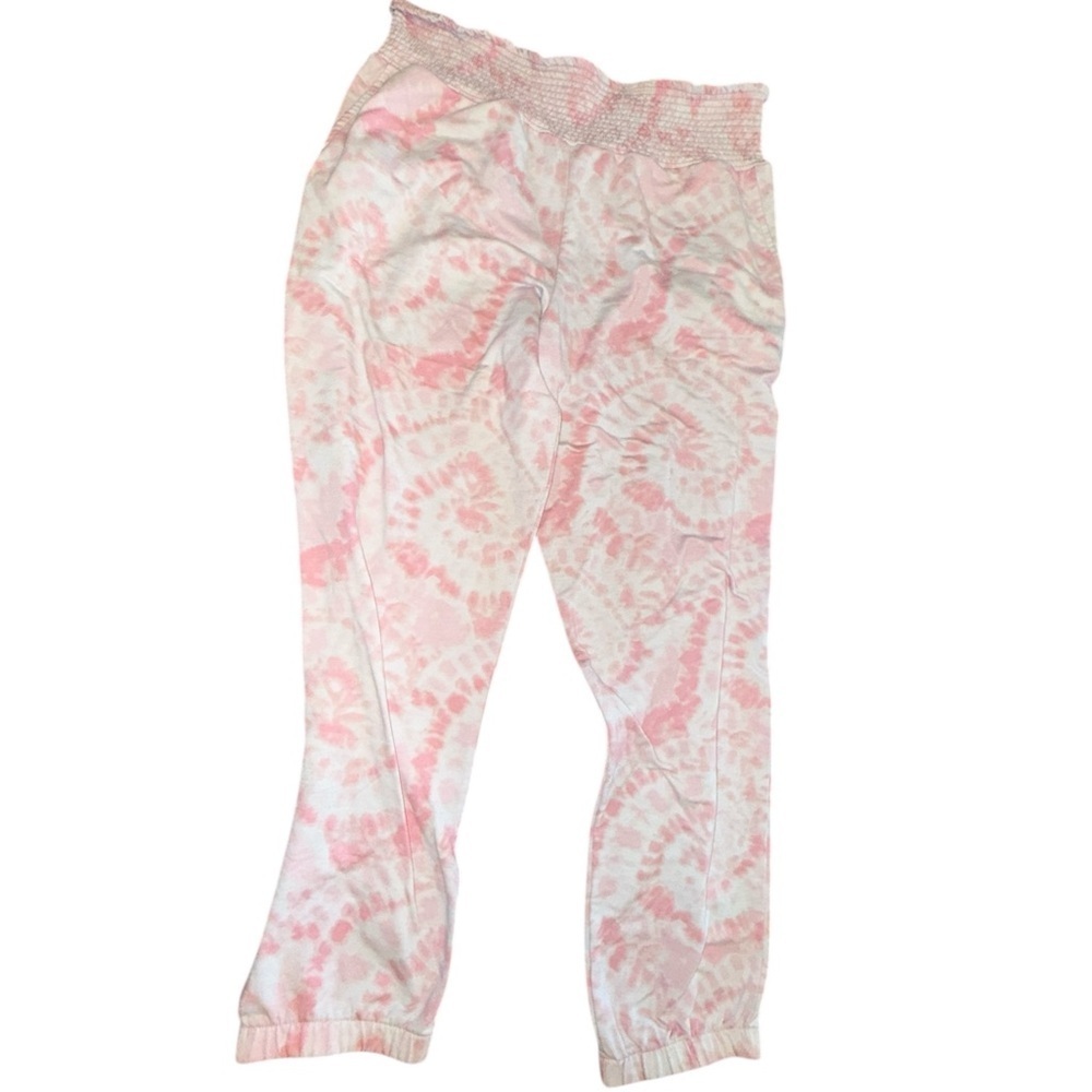 Steve Madden Light Pink Tie-Dye Joggers - Picture 2 of 4